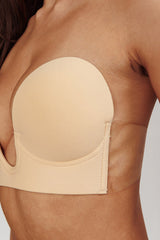 Orla U-Plunge Backless Adhesive Bra Nude